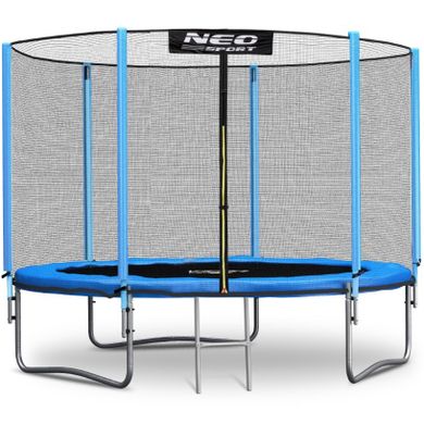 Neo-Sport, trampolina ogrodowa z siatką zewnętrzną, 252 cm