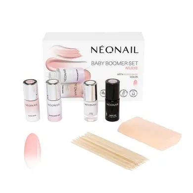 NeoNail, Baby Boomer, zestaw do manicure Nude