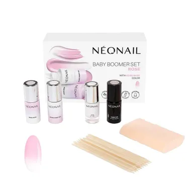 NeoNail, Baby Boomer, zestaw do manicure Rose
