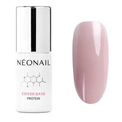 NeoNail, Cover Base Protein, baza hybrydowa, Soft Nude, 7.2 ml