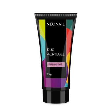 NeoNail, Duo Acrylgel Shimmer Tulip, akrylożel do paznokci, 15g