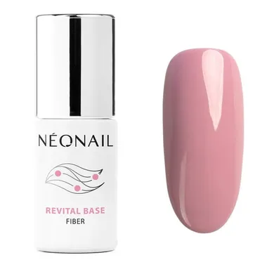 NeoNail, Revital Base Fiber, wzmacniająca baza hybrydowa, Warm Cover, 7.2 ml