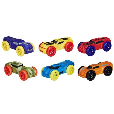 Nerf, Nitro, zestaw samochodów, 6 szt.