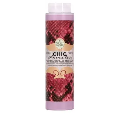 Nesti Dante, Chic Animalier Red, żel pod prysznic, 300 ml