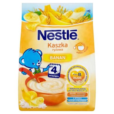 Nestle, kaszka ryżowo, bananowa, 180g