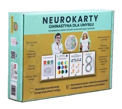 Neurokarty. Gimnastyka dla umysłu. Zestaw edukacyjny