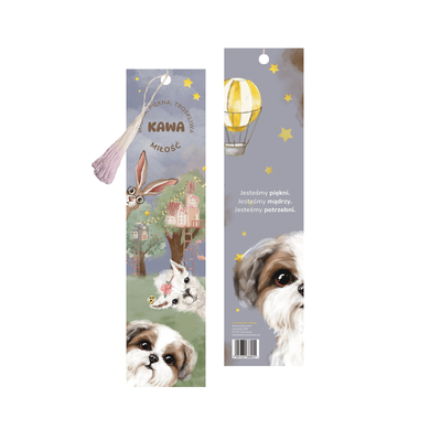 Neverending Store, zakładka do książki, niebieska