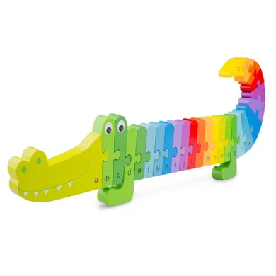 New Classic Toys, Krokodyl, puzzle z alfabetem
