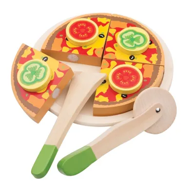 New Classic Toys, Pizza vegatariańska, jedzenie do krojenia