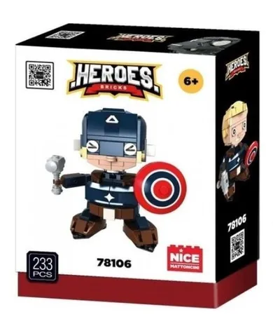 Nice Group, Heros, klocki konstrukcyjne, 228 elementów