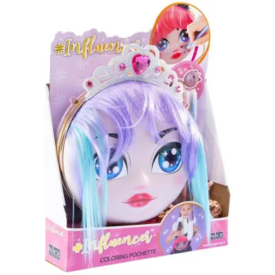 Nice Group, torebka na ramię, fioletowa