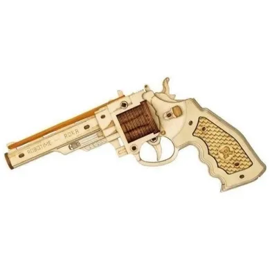 Nice Idea, Pistolet M60, puzzle drewniane 3D, 102 elementy