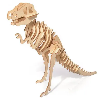 Nice Idea, T-Rex, puzzle drewniane, model 3D