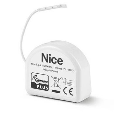 Nice, moduł do zdalnego sterowania urządzeniami, SingleSwitch-Control, FGS-213 ZW5 EU