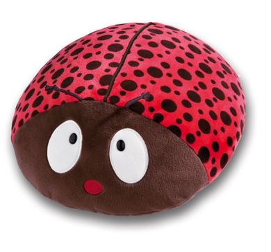 Nici, Biedronka, poduszka pluszowa, 26-26 cm