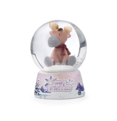 Nici, Cosy Winter, Łoś Thure, brokatowa kula śnieżna, 6,5 cm