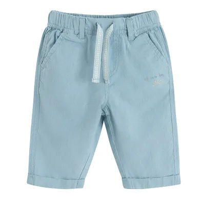 Niebieskie spodnie z cienkiego jeansu Cool Club