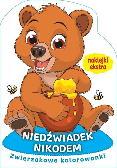 Niedźwiadek Nikodem. Zwierzakowe kolorowanki