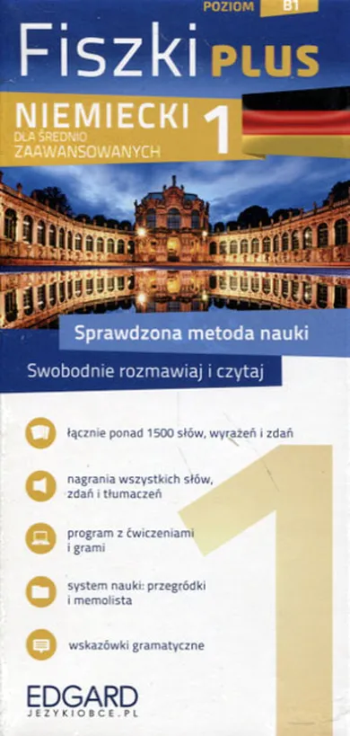 Niemiecki. Fiszki Plus dla średnio-zaawansowanych 1