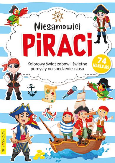 Niesamowici Piraci. Kolorowanka