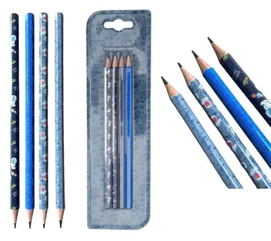 Ninvest, ołówek HB, 4 szt.