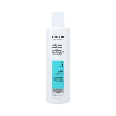 Nioxin, Pro Clinical 3, wzmacniająca odżywka do włosów farbowanych i lekko przerzedzonych, 1000 ml