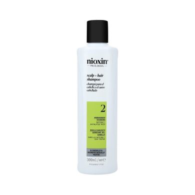 Nioxin, Scalp 2 Cleanser Shampoo, szampon oczyszczający do włosów naturalnych, mocno przerzedzonych, 300 ml