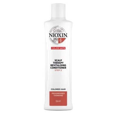 Nioxin, System 4 Scalp Therapy Revitalising Conditioner, odżywka do włosów farbowanych znacznie przerzedzonych, 300 ml