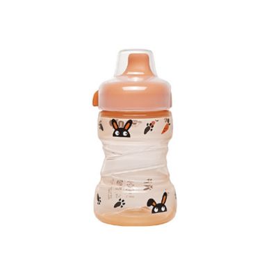 Nip, kubek z twardym ustnikiem, pomarańczowy, 260 ml, 9m+