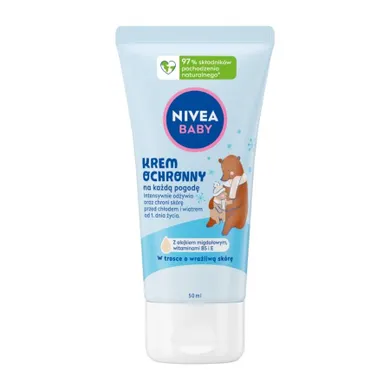 Nivea Baby, krem ochronny na każdą pogodę, 50 ml