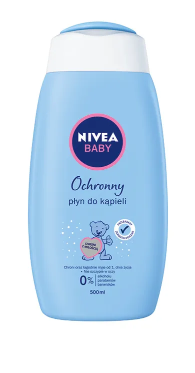 Nivea Baby, Ochronny Płyn do kąpieli, 500 ml