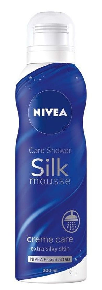Nivea, Care Shower Silk Mousse, jedwabisty mus do mycia, Creme Care, 200 ml