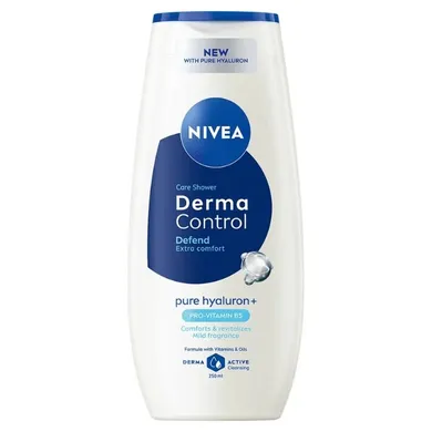 Nivea, Derma Control Defend, żel pod prysznic, 250 ml