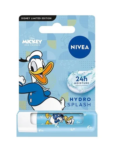 Nivea, Donald Duck Disney Edition, pielęgnująca pomadka do ust, 4.8g