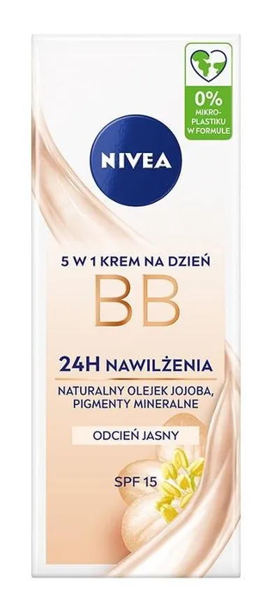 Nivea, krem BB 5w1 na dzień, jasny, 50 ml