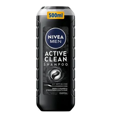 Nivea, Men Active Clean, szampon dla mężczyzn, 500 ml