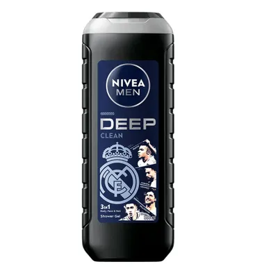 Nivea, Men Deep Clean, żel pod prysznic, 500 ml
