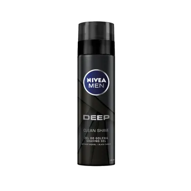 Nivea Men, Deep, żel do golenia, 200 ml