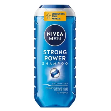 Nivea, Men Strong Power, szampon dla mężczyzn, 250 ml