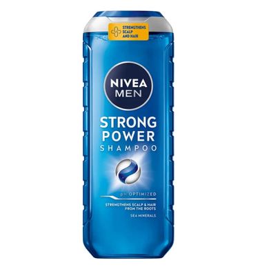Nivea, Men Strong Power, szampon dla mężczyzn, 500 ml