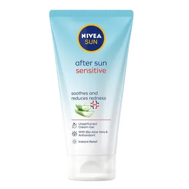 Nivea, Sun After Sun Sensitive, kojący krem-żel po opalaniu, 175 ml