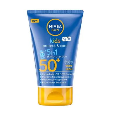 Nivea, Sun Kids Protect & Care, balsam ochronny na słońce dla dzieci SPF50+, 50 ml
