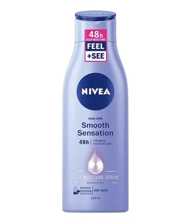 Nivea, wygładzające mleczko do ciała, 250 ml