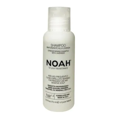 Noah, 1.3 Strengthening Shampoo, wzmacniający szampon do włosów z lawendą, 75 ml