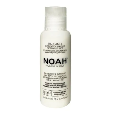 Noah, 2.1 Nourishing Conditioner, odżywka do włosów z mango i proteinami ryżowymi, 75 ml