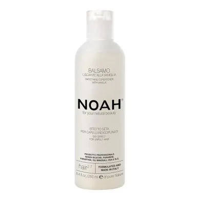 Noah, 2.7 Smoothing Conditioner, wygładzająca odżywka do włosów z wanilią, 250 ml