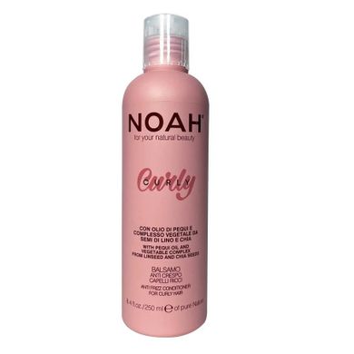 Noah, Curly Anti Frizz Conditioner, wygładzająca odżywka do włosów kręconych, 250 ml