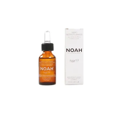 Noah, For Your Natural Beauty Restructuring, Serum 5.3, serum restrukturyzujące do włosów, Linseed Oil & Ylang-Ylang, 20 ml