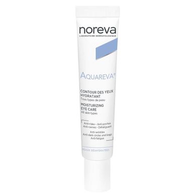 Noreva, Aquareva, nawilżający krem do okolic oczu, 15 ml