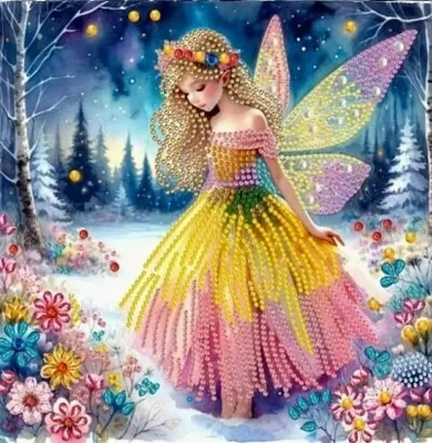 Norimpex, diamentowa mozaika, obraz na ramie, Wróżka, 23-30 cm